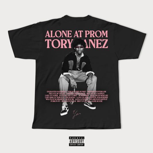 ALONE AT PROM DELUXE TEE