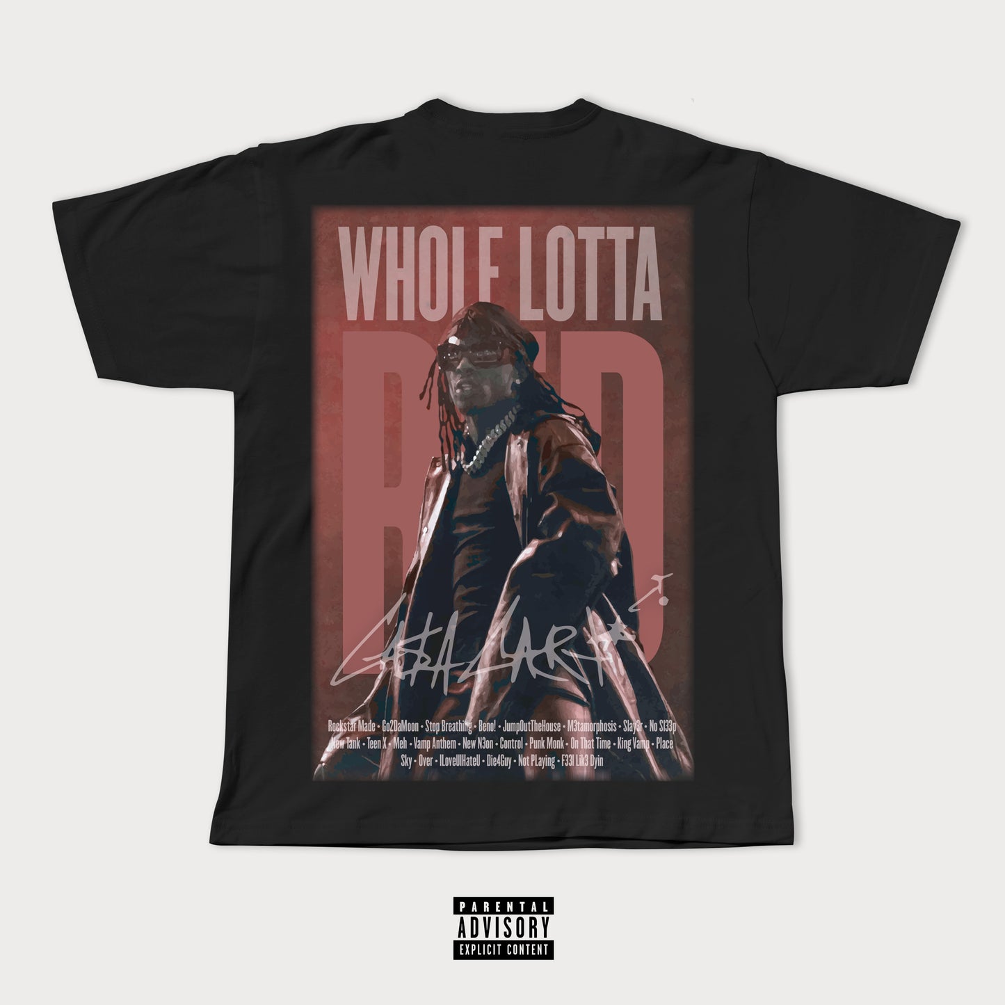 WHOLE LOTTA RED TEE