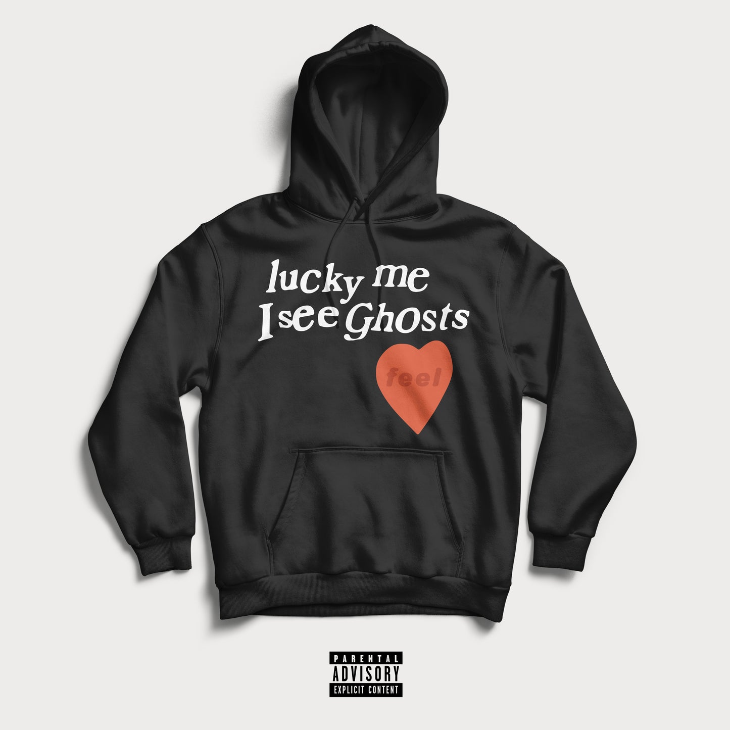 LUCKY ME I SEE GHOSTS HOODIE