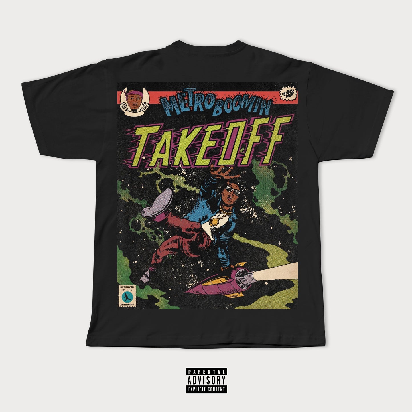 TAKEOFF X METRO BOOMIN COMIC TEE