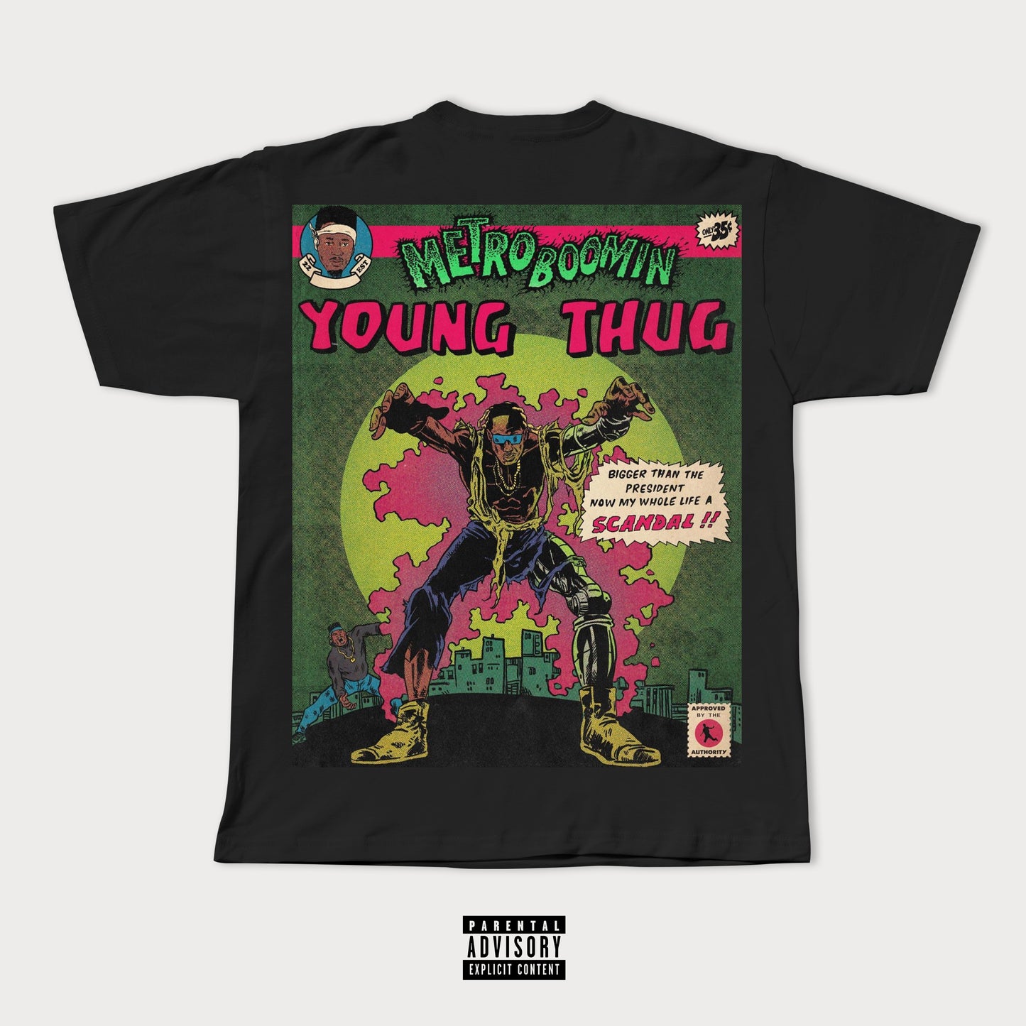 YOUNG THUG X METRO BOOMIN COMIC TEE